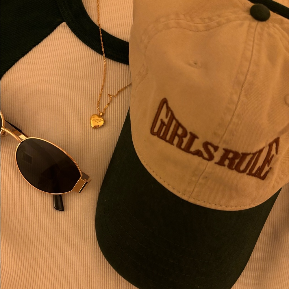 Embroidered Parent Trap Inspired “Girls Rule” Baseball Hat
